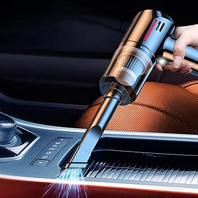 Powerful 2-in-1 Cordless Car Vacuum, 8000pa High-Power Suction Handheld  Cordless Car Vacuum Cleaner Multifunctional Mini Dusts Buster with USB