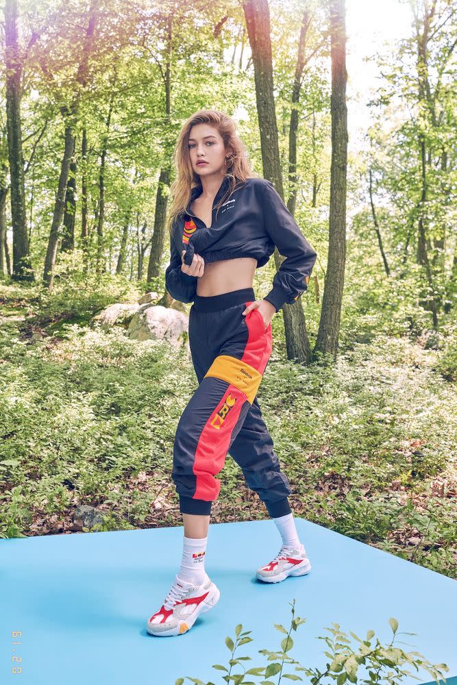 gigi hadid and reebok