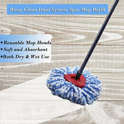 Spin Mop Replacement Base For Ocedar Rinseclean 2 Tank System Only Spin Mop  Heads Replacements Base For O Cedar Mop Replace Head