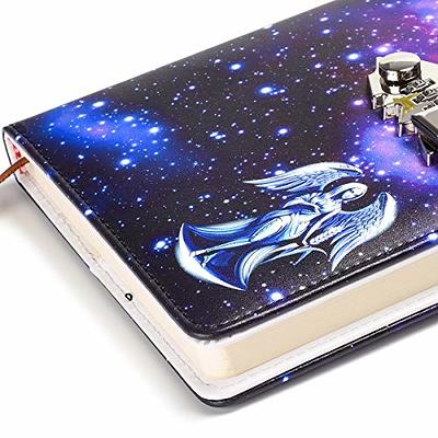 A5 Creative Password Lock Journal Pu Leather Combination Lock Diary