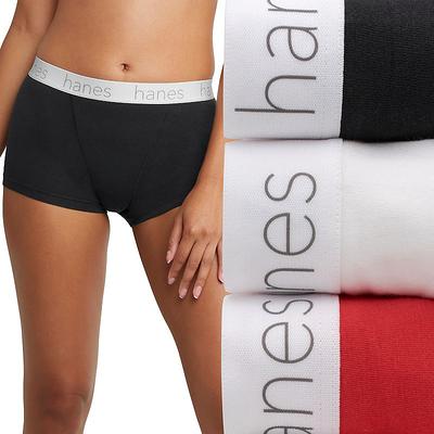 Women's Hanes Originals Ultimate 3-pack Stretch Cotton Boxer Brief