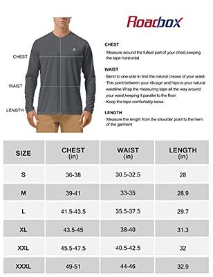 Roadbox Mens UPF 50+ UV Sun Protection Shirts Outdoor Long Sleeve SPF  Diving Rash Guard for Fishing Hiking Swimming Dark Gray - Yahoo Shopping