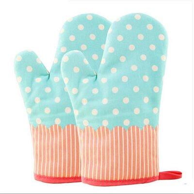 R HORSE 4Pcs Oven Mitts Pot Holders Set for Kitchen, Cotton Lining Heat  Resistant Oven Gloves Black Kitchen Mittens Hot Pads Pot Holder with Pocket  