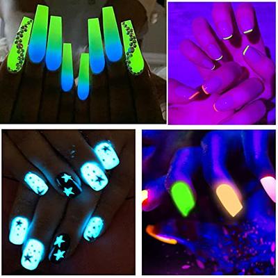 How to make glow in the dark acrylic powder