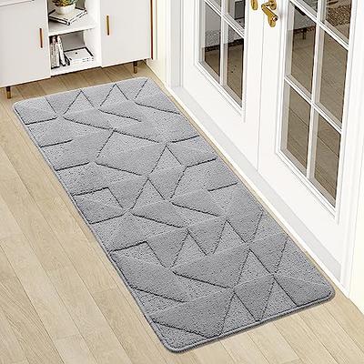 Door Mat Indoor Outdoor Floor Mat Non-Slip Waterproof Washable Entrance  Doormat Entryway Rugs Low Profile Resist Dirt Area Rugs