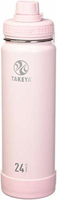 Takeya 24oz Actives Insulated Stainless Steel Water Bottle With Spout Lid :  Target