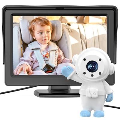 Baby Mirror for Car, Back Seat Baby Car Camera with Night Vision, View  Infant in Rear Facing Seat with 4.3-Inch HD Display, Observe The Baby's  Every Move at Any Time while Driving 