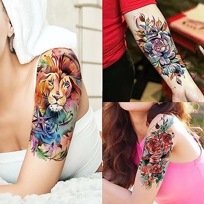 Temporary Tattoos S Temporary Tattoos Colorful Butterfly Fake Tattoo  Sticker Tatoo Waterproof Tatto Art Hand Foot Tattoo For Girl Women Z0403  From Misihan09, $4.37 | DHgate.Com