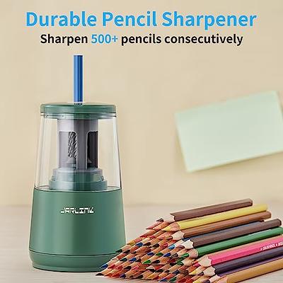 Electric Pencil Sharpener, RIYO Heavy Duty Pencil Sharpener for 6-8mm No.2/Colored  Pencils with Adapter/Battery Operated Pencil Sharpener in  School/Office/Home(Blue) - Yahoo Shopping