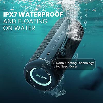 MIATONE Portable Bluetooth Speaker, Wireless IP67 Waterproof Speaker with  Deep Bass, 16W Louder Volume, Longer Playtime, Bluetooth 5.0, Dual Pairing