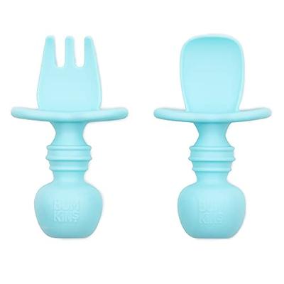 Ginbear Suction Bowls for Baby Girl, Baby Led Weaning Spoon and Fork, Baby  Dishes and Utensils Set for Toddlers, Silicone Baby Feeding Set 6-12 Months