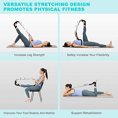 Cycleacc Leg Stretching Strap Foot Stretcher for Plantar Fasciitis