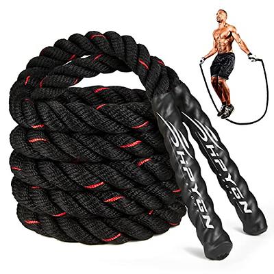 HPYGN Weighted Heavy Skipping/Jump Rope 9.2ft 2.8LB for fitness, Exercise,  boxing Gym Training, Home Workout, Improve Strength and Building Muscle,  Total Body Workout Equipment for Men - Yahoo Shopping