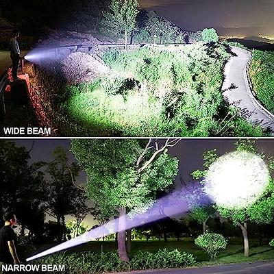 Rechargeable LED Flashlights High Lumens, 900,000 Lumen Brightest  Flashlight with 5 Modes and Waterproof, Long Lasting Powerful Handheld  Bright