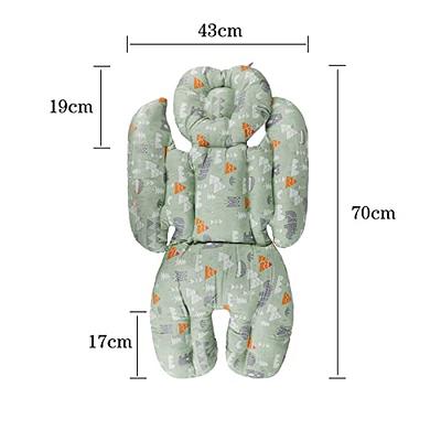 Thick Padded Baby Stroller Insert Liner Car Seat Cushion Mat