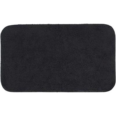 Facet Slip Resistant Plush Nylon Bath Rugs