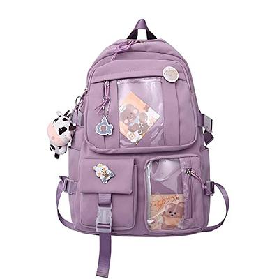 New Kawaii Women School Bag Waterproof Harajuku School Bags for Teenage  Girls Cute Travel Backpack