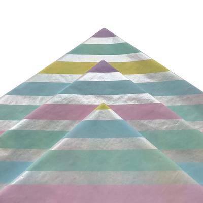 Pastel Stripes Tissue Paper Sheets Gift Present Wrapping Craft