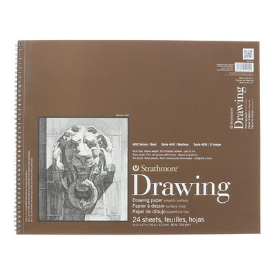 Strathmore 400 Series Colored Pencil Paper Pad, Side Wire Bound