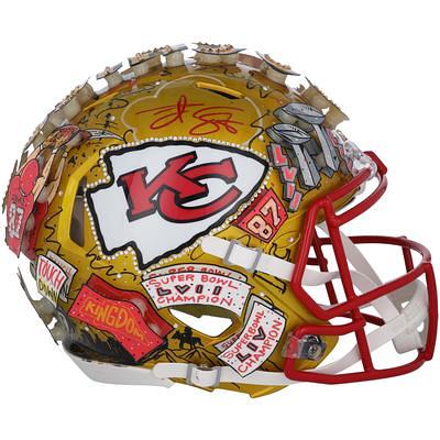 Tom Brady Tampa Bay Buccaneers Autographed Riddell Speed Mini Helmet - Art  by Charles Fazzino