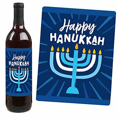 Wine Glasses Hanukkah