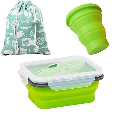 Collapsible Bowls for Camping Silicone Food Storage Containers