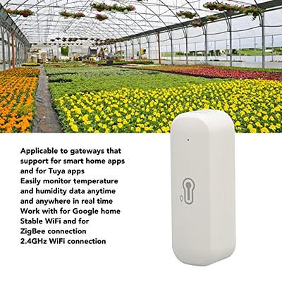 Tuya Zigbee Wifi Temperature and Humidity Sensor Indoor Thermometer  Hygrometer~