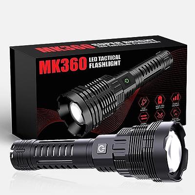 Rechargeable Flashlights, Keenstone LED Flashlights 1500 High Lumens, High  Powered Tactical Flashlight for Emergencies, Hiking, 5 Modes, Zoomable