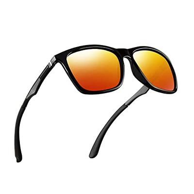 Polarized Sunglasses for Men Driving Mens Sunglasses Rectangular Vintage  Sun Glasses For Men/Women
