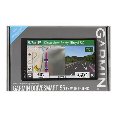 Garmin DriveSmart 55 with traffic EX (Latest Model) - Shopping