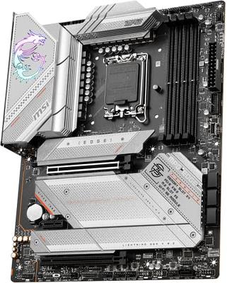 MSI B760 Gaming Plus WiFi Gaming Motherboard (Supports 12th/13th Gen Intel  Processors, LGA 1700, DDR5, PCIe 4.0, M.2, 2.5Gbps LAN, USB 3.2 Gen2, Wi-Fi