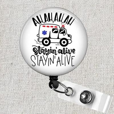 Personalised Fun Badge Reel Emergency Medicine Emergency Department