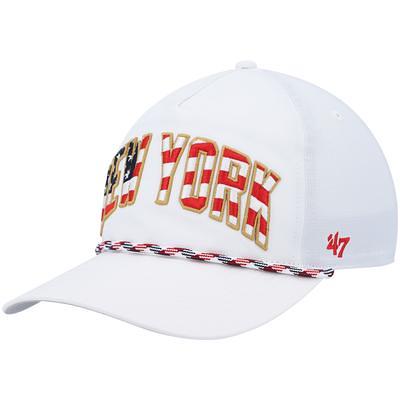 Men's '47 White Cincinnati Bengals Hitch Stars and Stripes Trucker