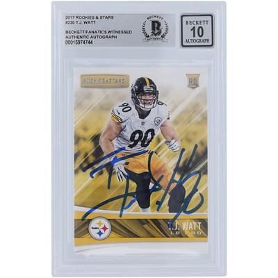 T.J. Watt Pittsburgh Steelers Fanatics Exclusive Parallel Panini Instant  NFL Week 18 Watt Ties NFL Sack Record Single Trading Card - Limited Edition