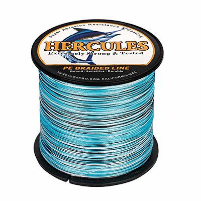HERCULES Super Cast 1000M 1094 Yards Braided Fishing Line 40 LB Test for  Saltwater Freshwater PE Braid Fish Lines Superline 8 Strands - Blue Camo,  40LB (18.1KG), 0.32MM - Yahoo Shopping