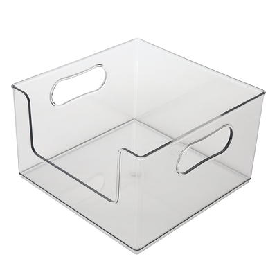 The Home Edit Large Bin, 10 X 10 X 6 Plastic Modular Storage System 2  Pack