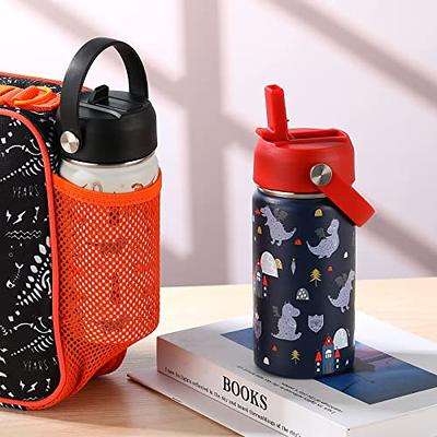 CHILLOUT LIFE 17 oz Kids Insulated Water Bottle for School with Leakproof  Spout Lid and Cute Waterproof Stickers, Personalized Stainless Steel  Thermos Flask Metal Water Bottle for Girls & Boys - Yahoo Shopping