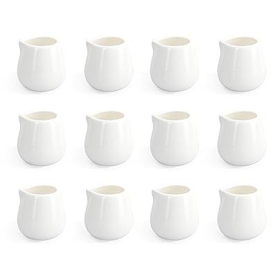 Ceramics Seasoning Jar Creamer Container Cup Tableware White Milk