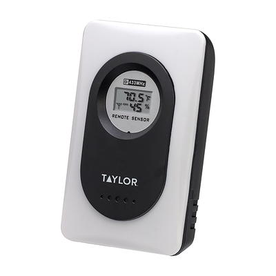 Taylor Analog Indoor Thermometer with Humidity Meter