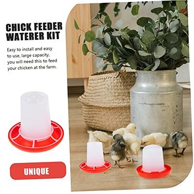 Automatic Pigeon Feeder Bird Cage Waterer Large Water Dispenser, 2pcs -  Yahoo Shopping