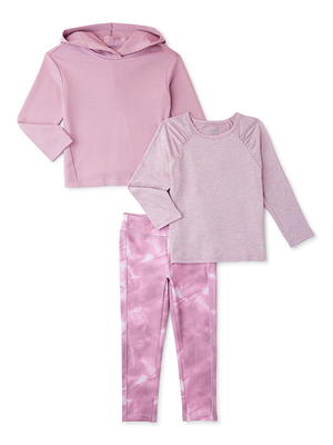 Girls 3 Piece Hoodie and Legging Set