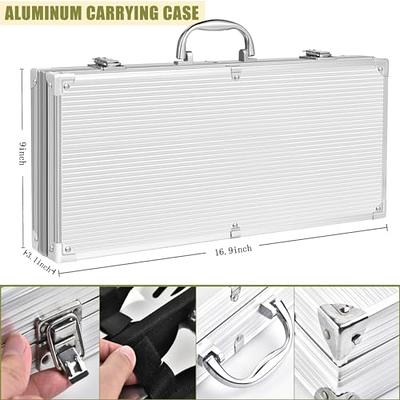 BBQ Grill Accessories Set, 38Pcs Stainless Steel Grill Tools Grilling  Accessories with Aluminum Case, for Camping/Backyard Barbecue 