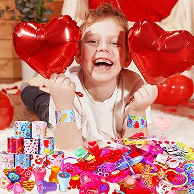 100 PC Bulk Valentine Foam Hearts