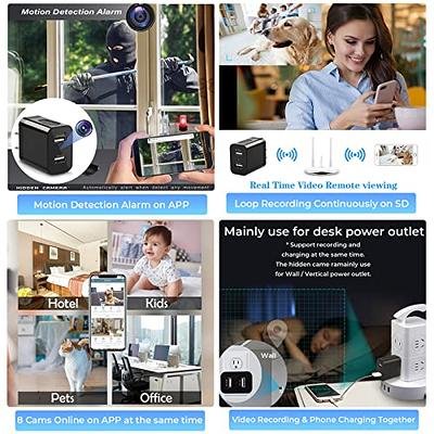 Secret Camera Spy Camera WiFi Home Security Camera Mini Hidden