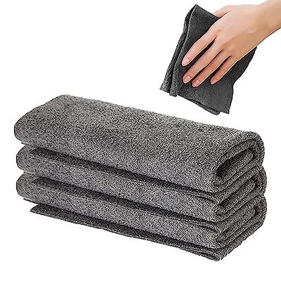 5pcs Magic Cleaning Cloth, Thickened Large Microfiber Glass Cleaning Cloth  Rags, Magic Streak Free Miracle Cleaning Cloth