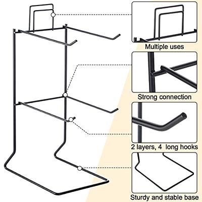 2 Pcs Key Chain Counter Display Rack Black Table Top Keychain Display Stand  12