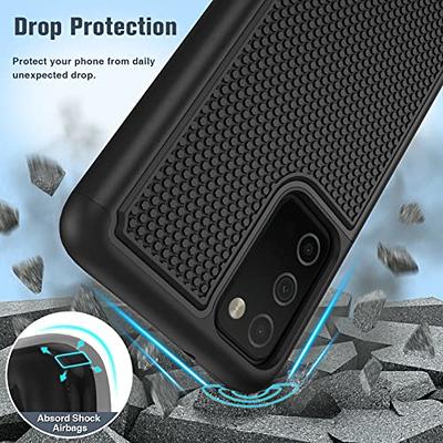 For Samsung Galaxy A03S Phone Case Heavy Duty Shockproof Rugged TPU Armor  Cover