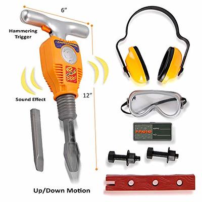 Liberty Imports Junior Engineer Jackhammer Toy Construction Tool