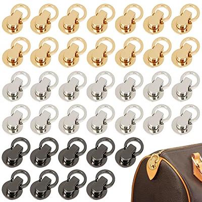 60 Sets Ball Stud Rivet with D Ring, Purse Suspension Bag Strap