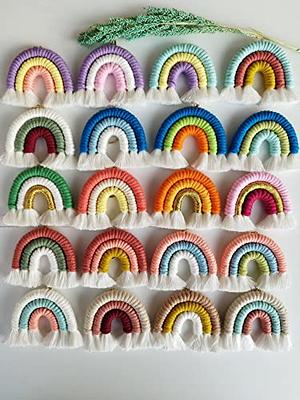 Pack of 10 Rainbow Baby Shower Favors for Guest, Newborn Baby